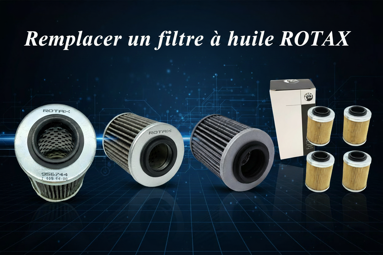 Comment remplacer le filtre à huile de votre jet ski Rotax ACE 903, 1503 ou 1603 ?