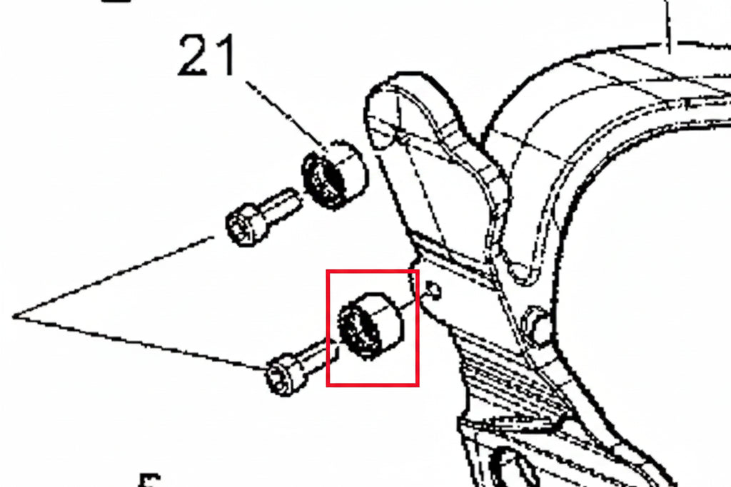 Manguito de fricción IBR Sea-Doo 268000045 – GTX GTI GTS RXT Wake (2009–2015) – Paquete de 10