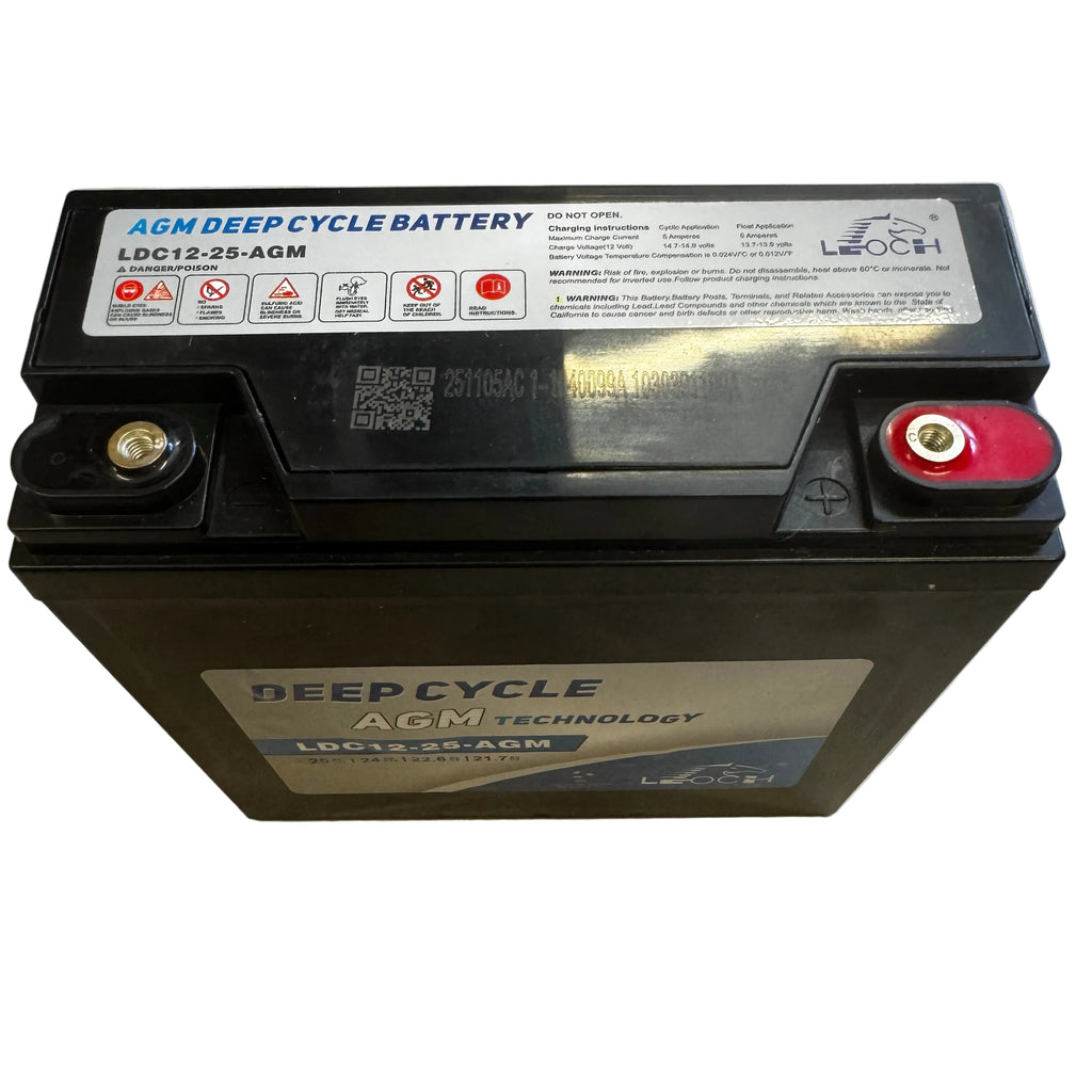 Batterie Haute Performance Annexe WILLIAMS & Jetski SEADOO - LEOCH LDC 12-25