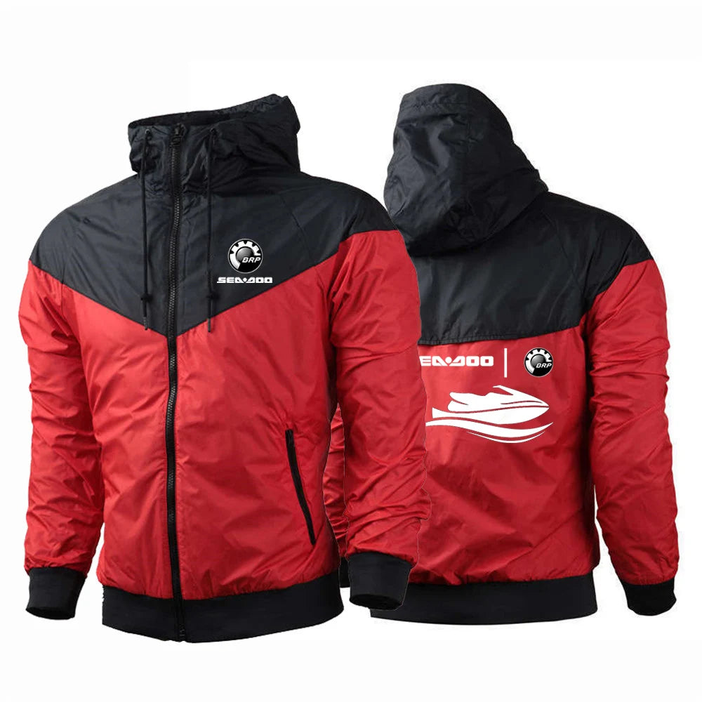 Sudadera con capucha y cremallera Sea-Doo BRP Estampada | Capucha | 10 colores | S a 4XL