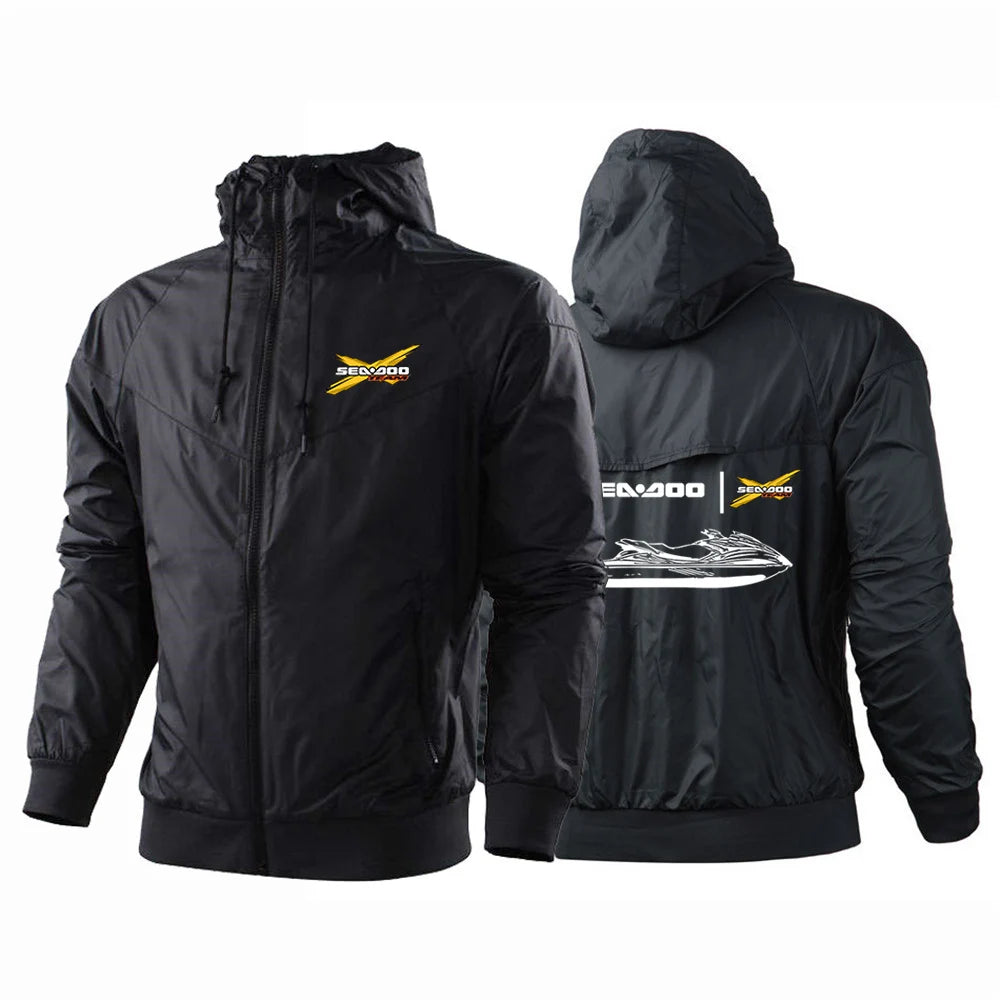 Hoodie Zippé Sea-Doo BRP Imprimé | Capuche | 10 Coloris | S à 4XL