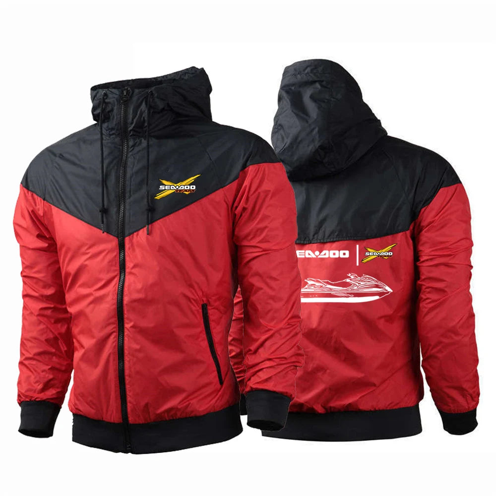 Hoodie Zippé Sea-Doo BRP Imprimé | Capuche | 10 Coloris | S à 4XL
