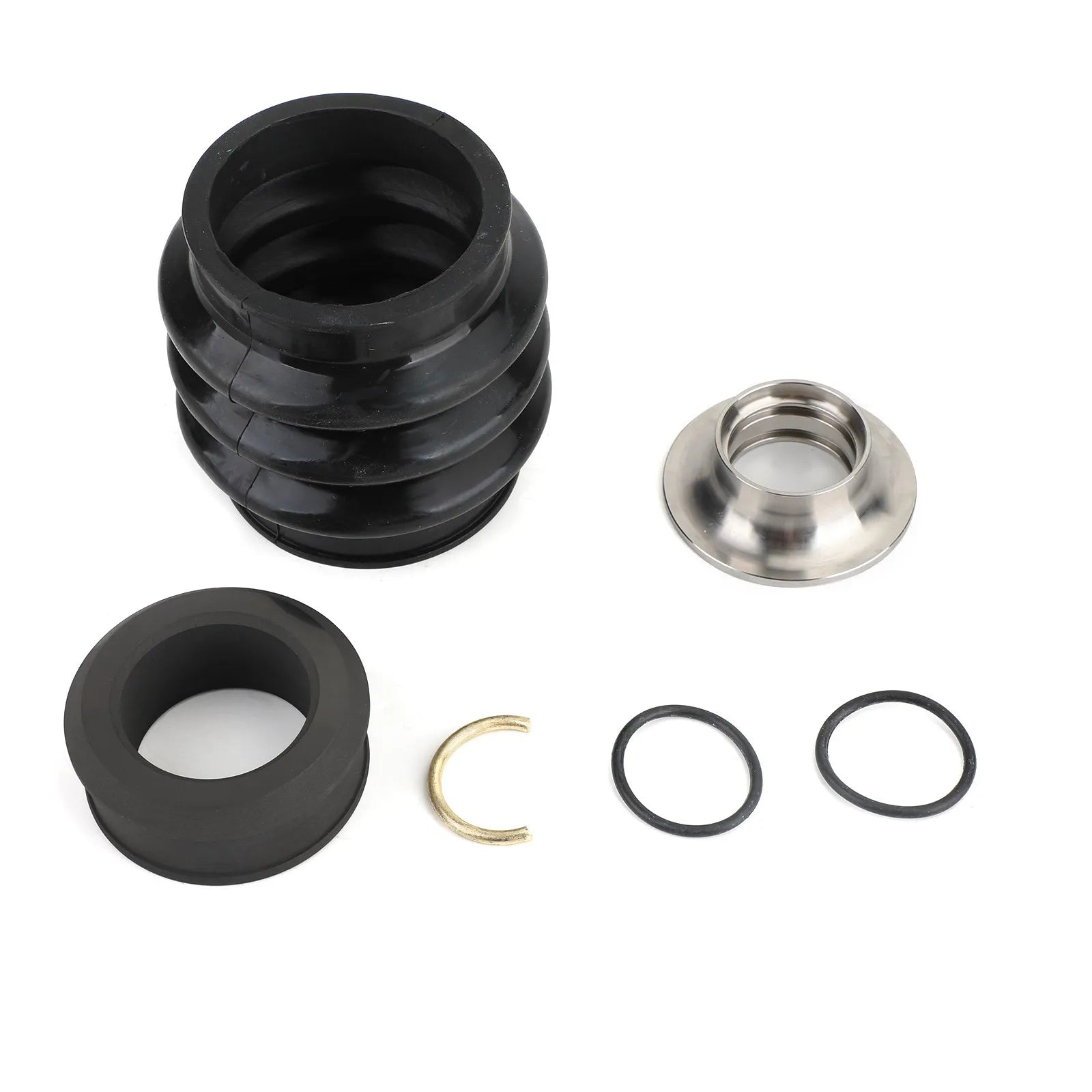 Carbon Ring Seal Drive Line Rebuild Kit Boot for Sea Doo RXP RXPX RXTX - 271000422 295501174 271001434 271001420 4-Tec