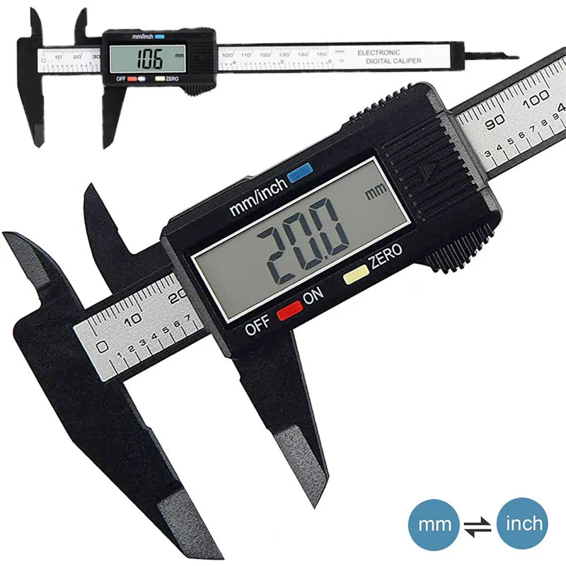 Pied à Coulisse Numérique 0-150 mm – Affichage LCD, Résolution 0,1 mm | Atelier Nautique