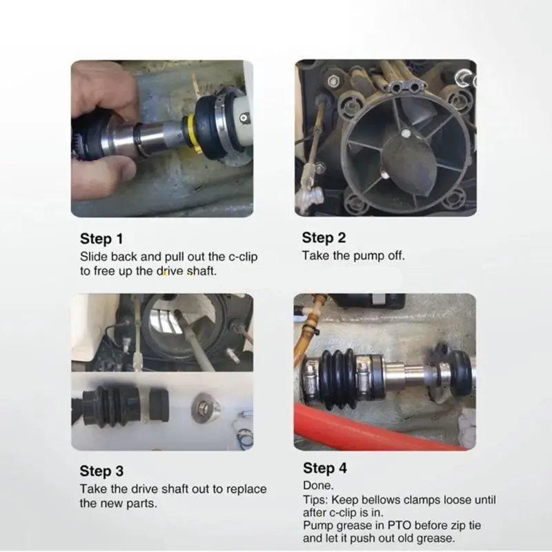 Kit ricostruzione linea trasmissione + guarnizione in carbonio Sea-Doo 272000042 272000777