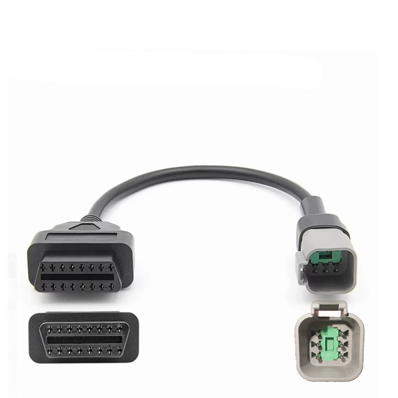 Câble Adaptateur Diagnostic OBD2 6 Pin vers 16 Pin – BRP / Bombardier / Can-Am / Sea-Doo