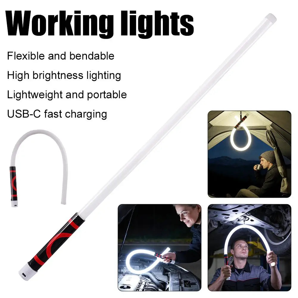 Lámpara de inspección para hueco de motor flexible LED 73cm – 800 lúmenes