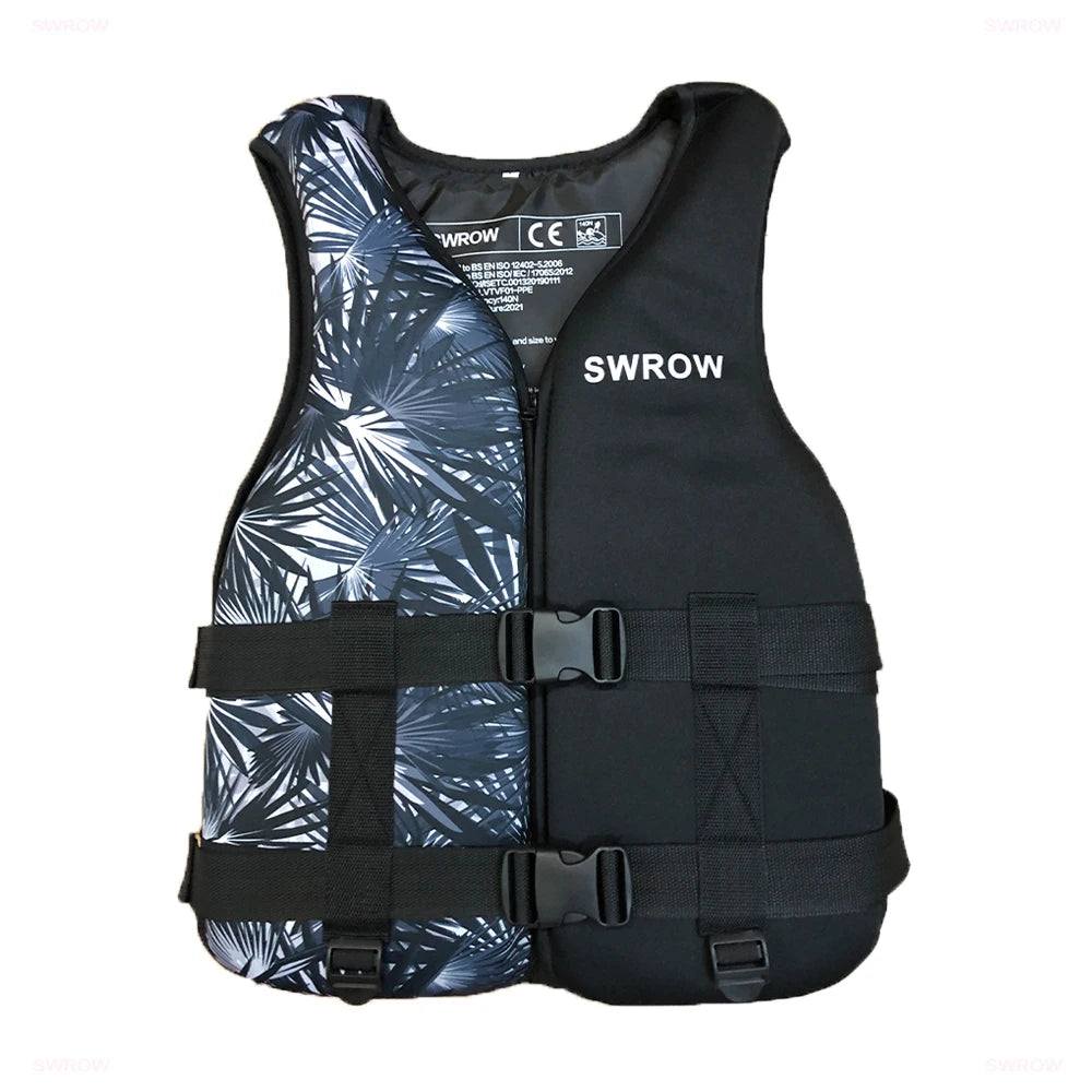 Giubbotto di Galleggiamento SWROW in Neoprene – Bambino & Adulto – Kayak, Surf, Rafting | XS a XL