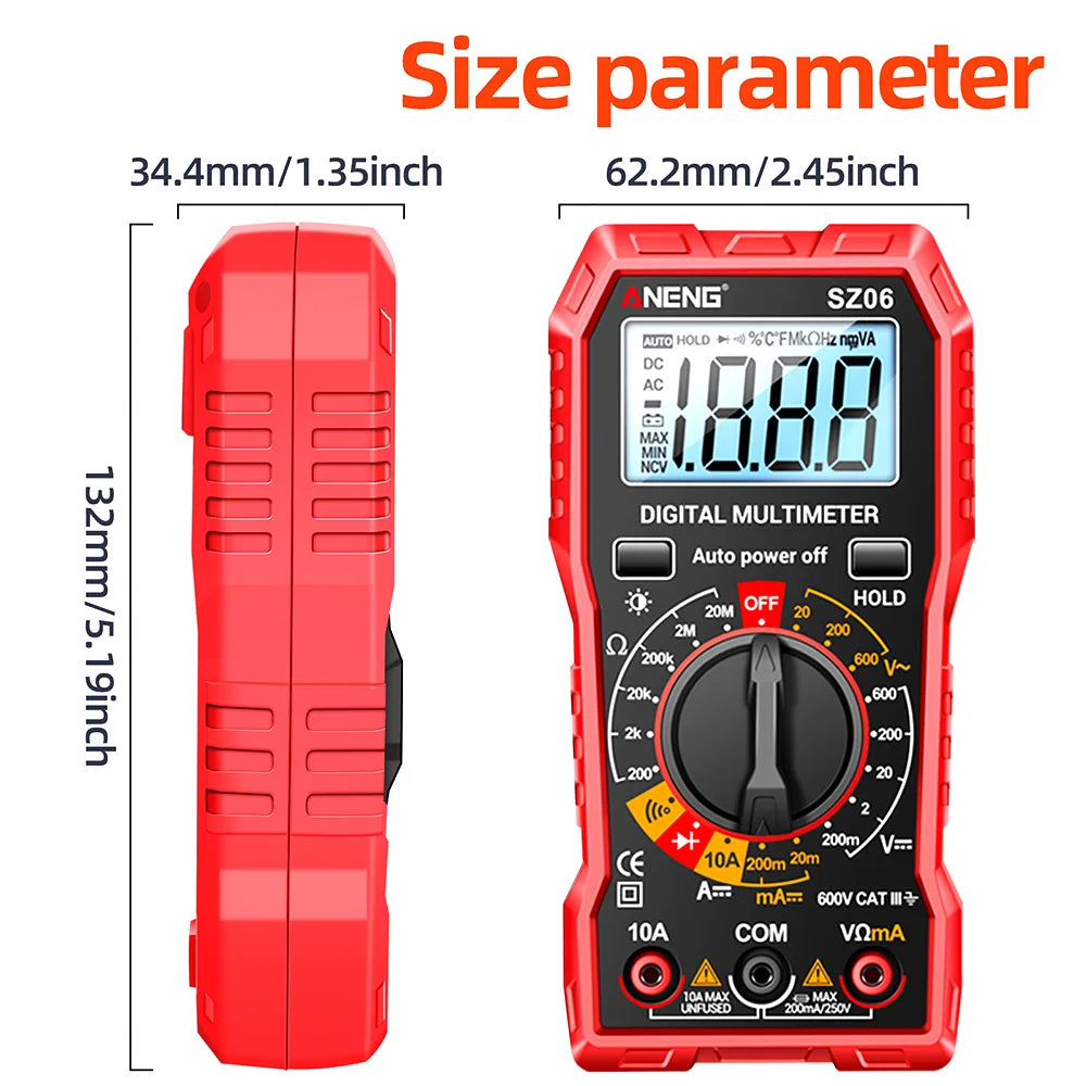 Digital Multimeter Voltage Tester