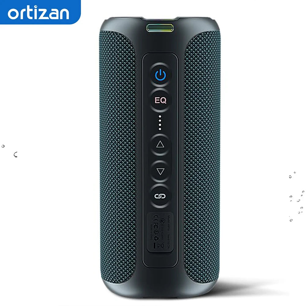 Enceinte Bluetooth Portable Ortizan X8 Pro – 40W, IPX7, RGB, 30h d'autonomie