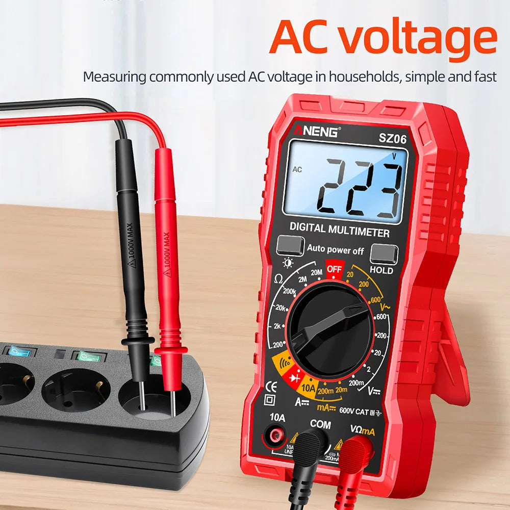 Digital Multimeter Voltage Tester