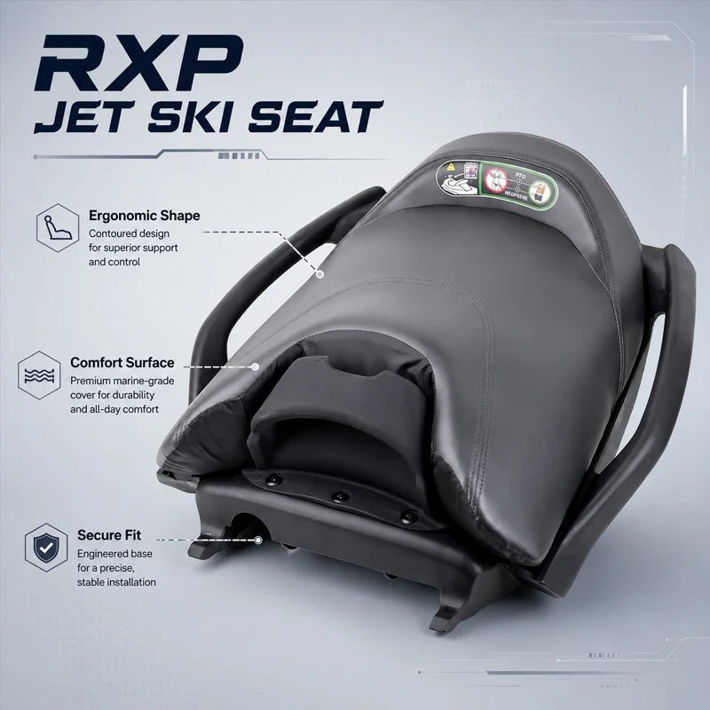Asiento de Pasajero Sea-Doo RXP-X 255 / 260 / 300 – Ref. OEM 295100923 – Con Asas