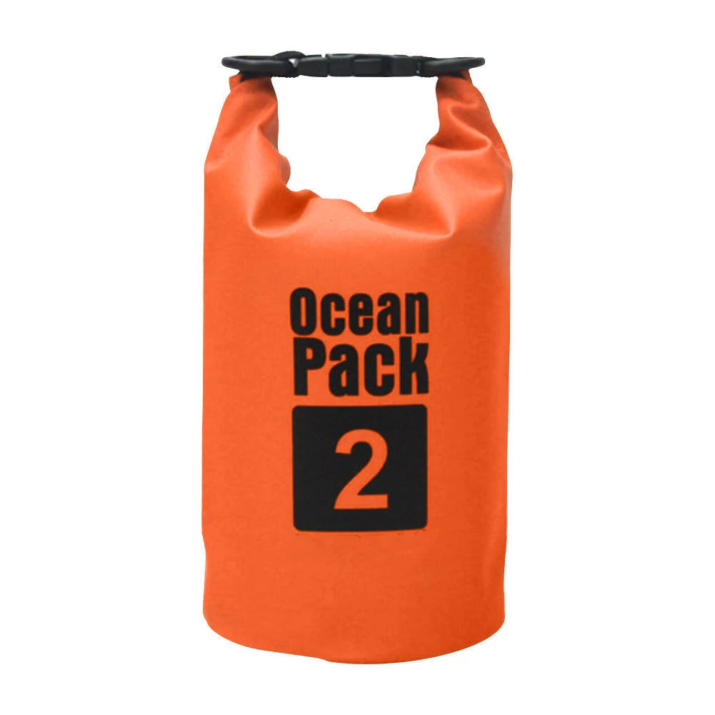 Bolsa Seca Impermeable 2L / 3L / 5L / 10L – Kayak, Balsa, Moto Acuática, Vela, Senderismo