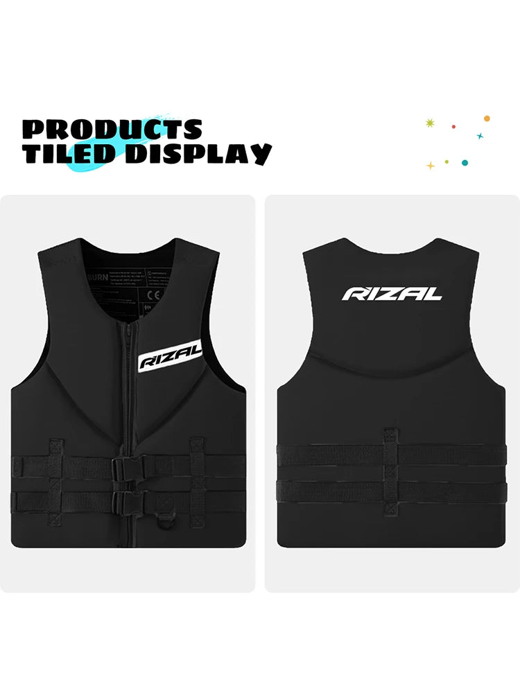 Giubbotto di Galleggiamento RIZAL Slim Fit – Kayak, Surf, Jet Ski, Paddle | S a XXL
