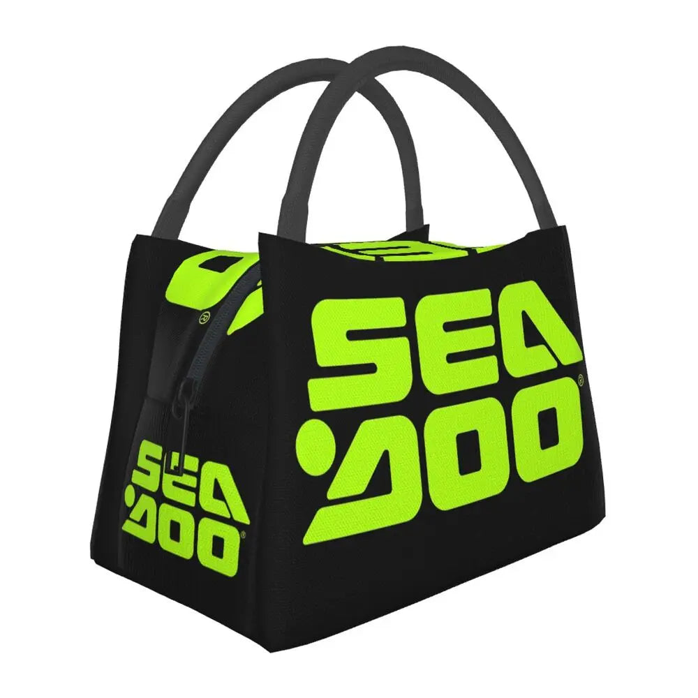 Lunch Bag Bento Isotherme Sea-Doo BRP Marine – Sac Repas Femme avec Boîte Compartimentée