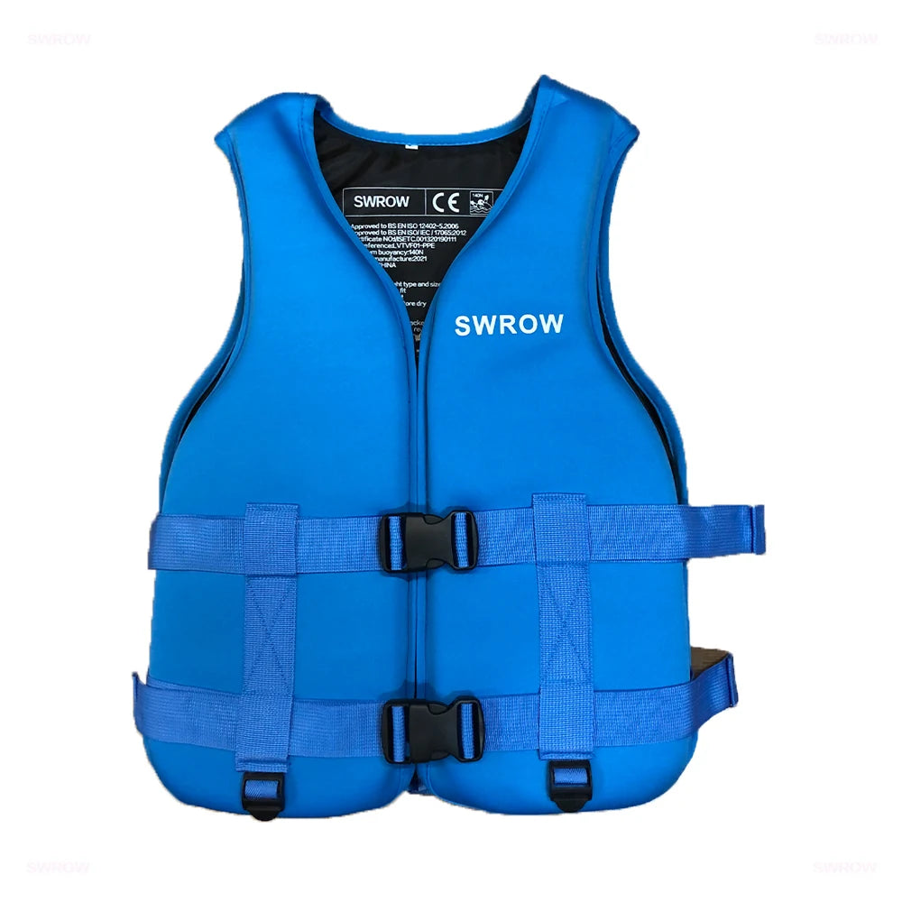 Giubbotto di Galleggiamento SWROW in Neoprene – Bambino & Adulto – Kayak, Surf, Rafting | XS a XL
