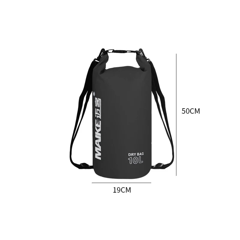 Bolsa estanca Maike Dry Bag – 5L / 10L / 15L – Kayak, Moto acuática, Senderismo