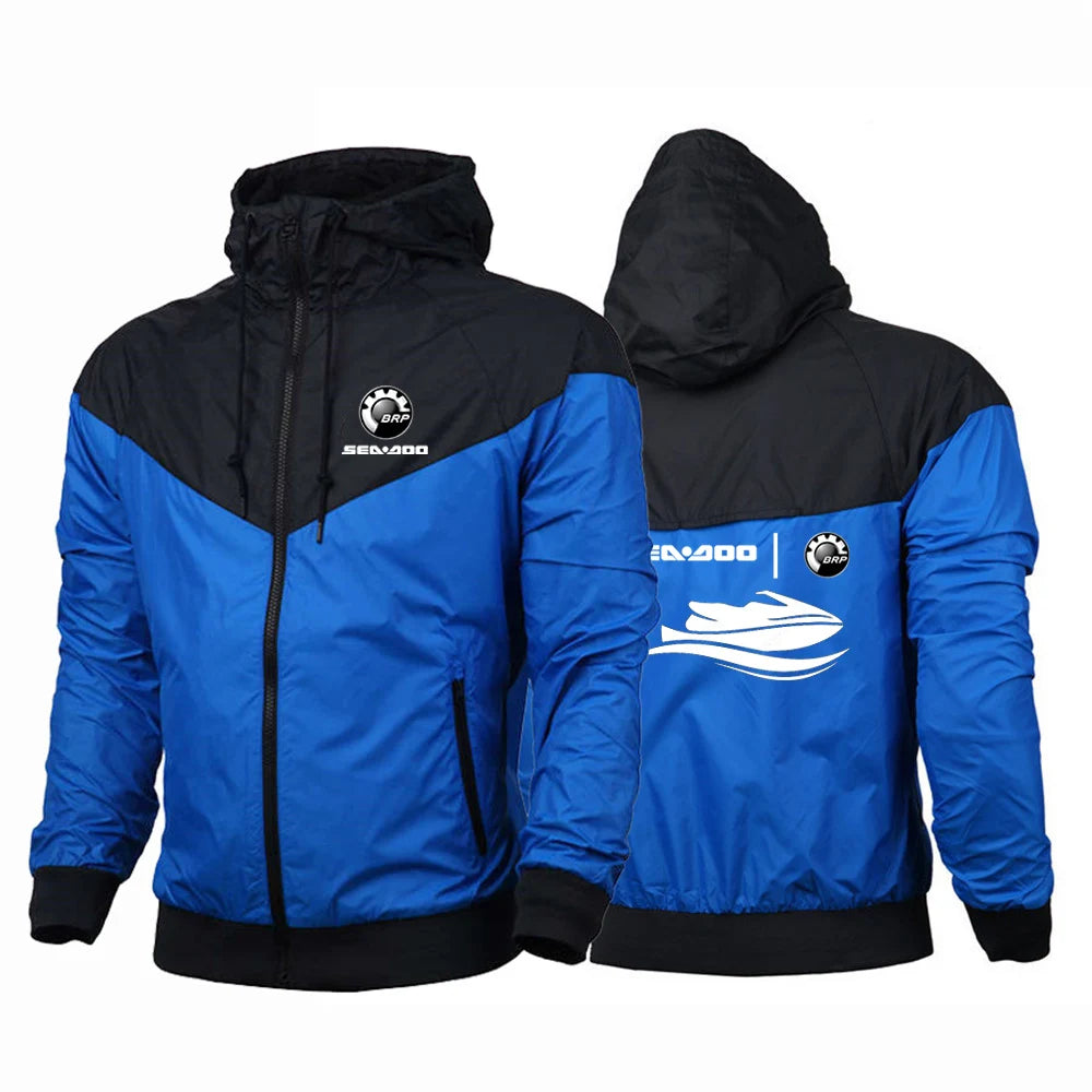 Hoodie Zippé Sea-Doo BRP Imprimé | Capuche | 10 Coloris | S à 4XL