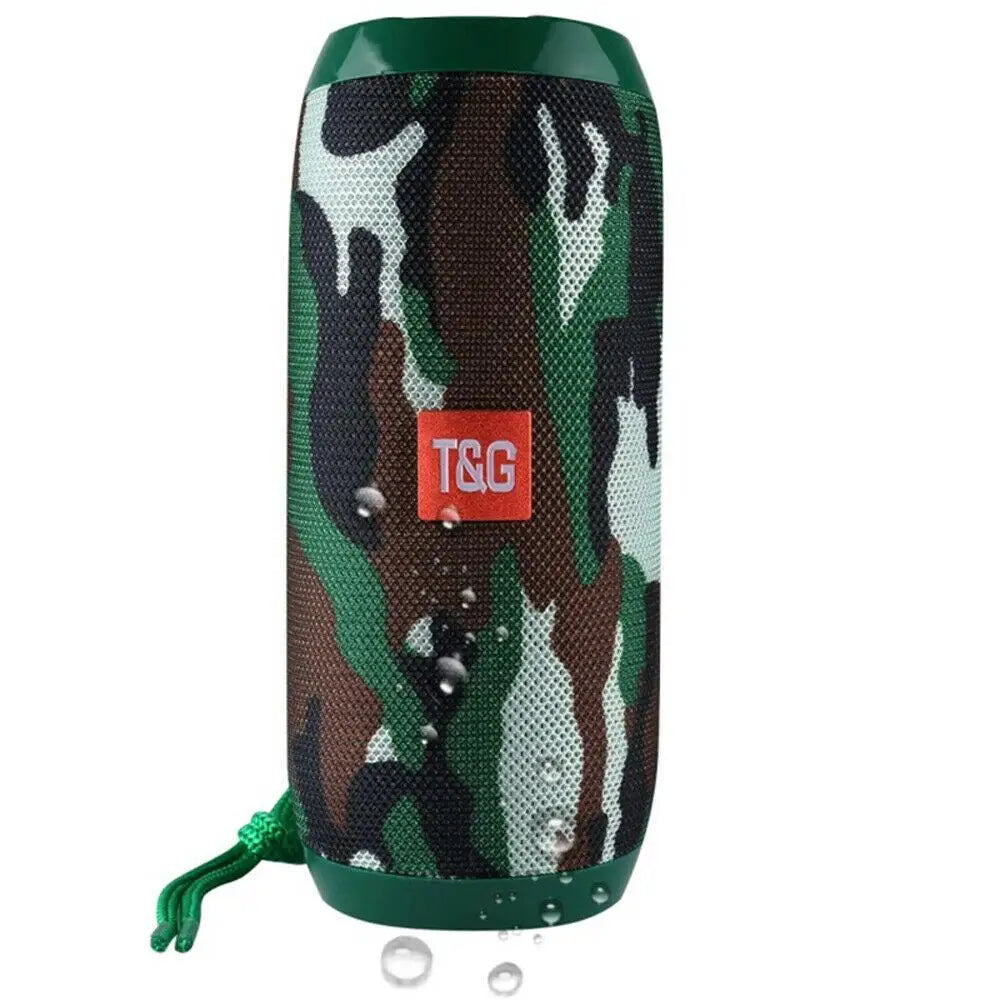 Enceinte Bluetooth Portable T&G TG-117 – Son Stéréo, Basses Profondes & Radio FM