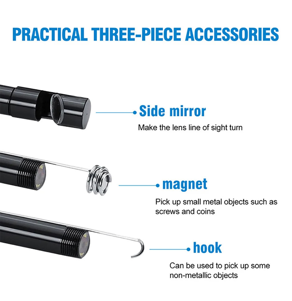 Camera USB Endoscope for Cylinder & Piston inspection