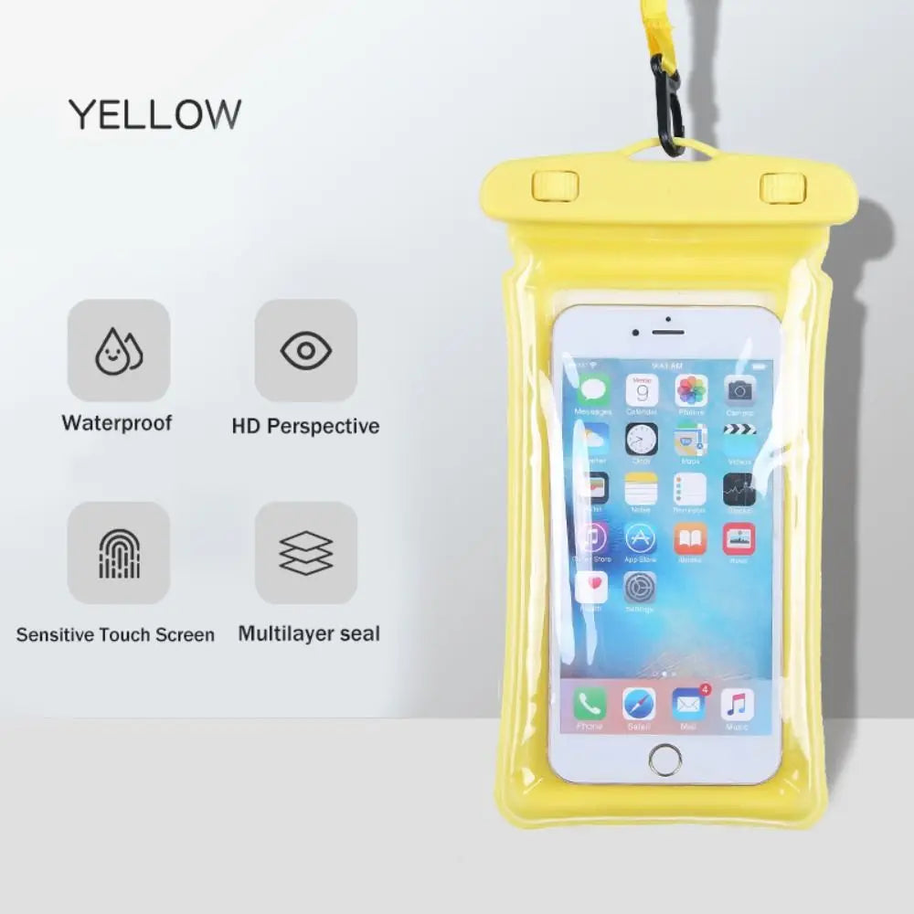 Etui Étanche Flottant Luminescent  pour Téléphone – Jet Ski & Nautisme
