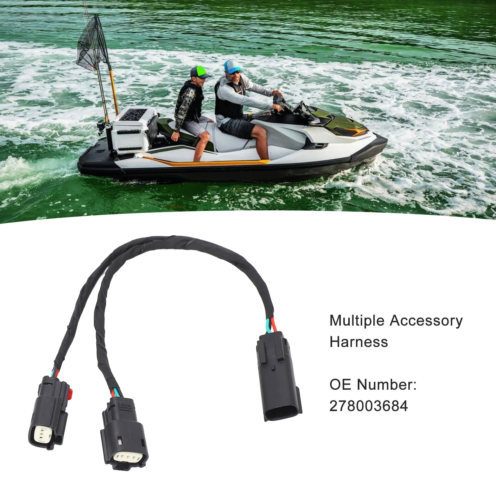 Faisceau d'Accessoires Sea-Doo Fish Pro & GTX 155 – Réf. 278003684