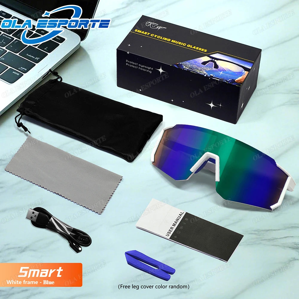 Gafas de sol Bluetooth deportivas – Llamadas, Música, UV400 | Ciclismo & Outdoor