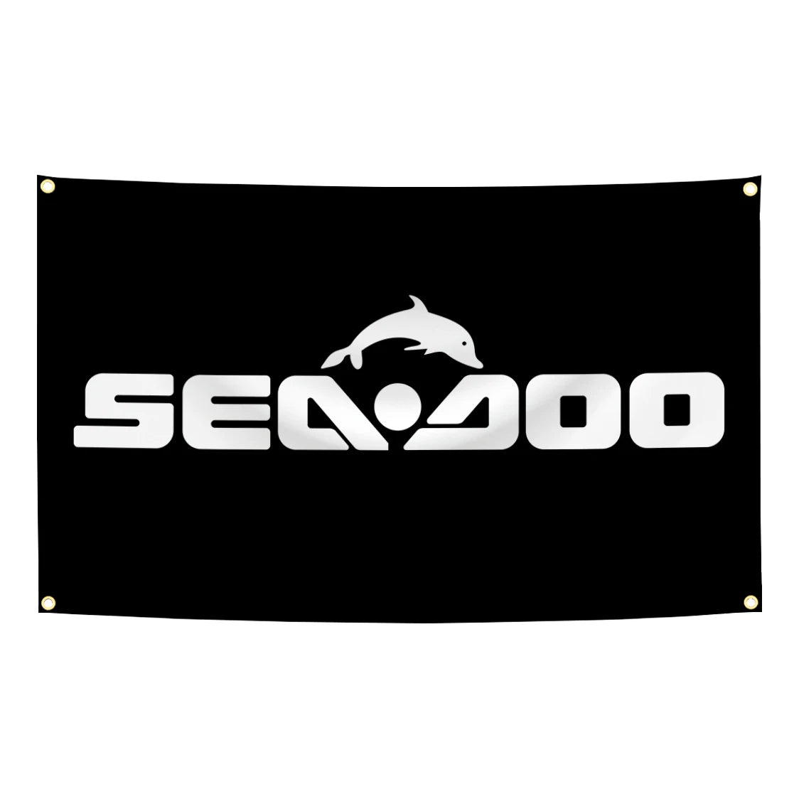 Bandera Sea-Doo 90x150cm – Tapiz de poliéster personalizado Decoración moto acuática