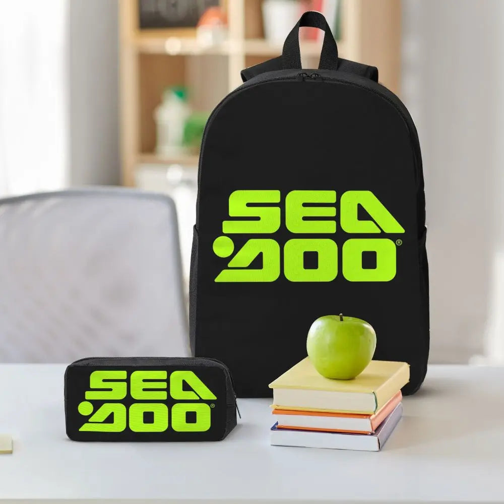 Set 3 Pezzi Sea-Doo BRP Marine – Zaino + Borsa Termica + Astuccio | Scuola & Nautica