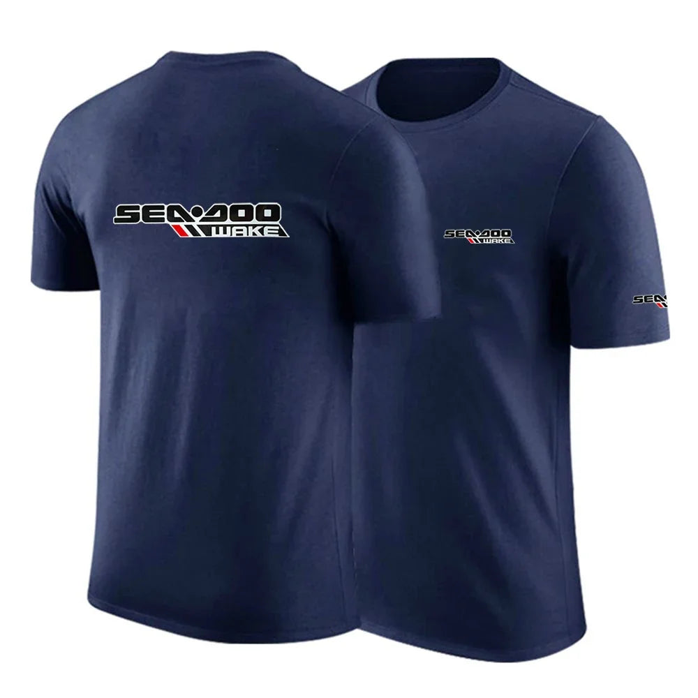 Camiseta Sea-Doo – Estampado 3D Deportivo Manga Corta Verano