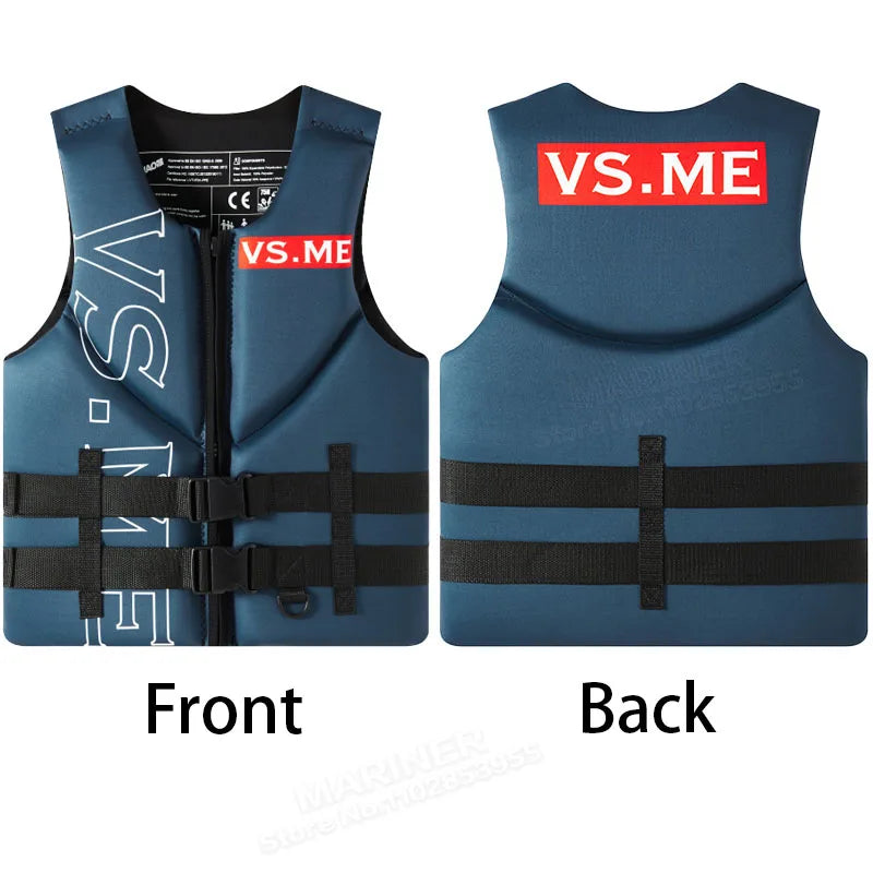 Chaleco de flotabilidad de neopreno – Chaleco de competición/impacto – Moto acuática, surf, kayak, wakeboard