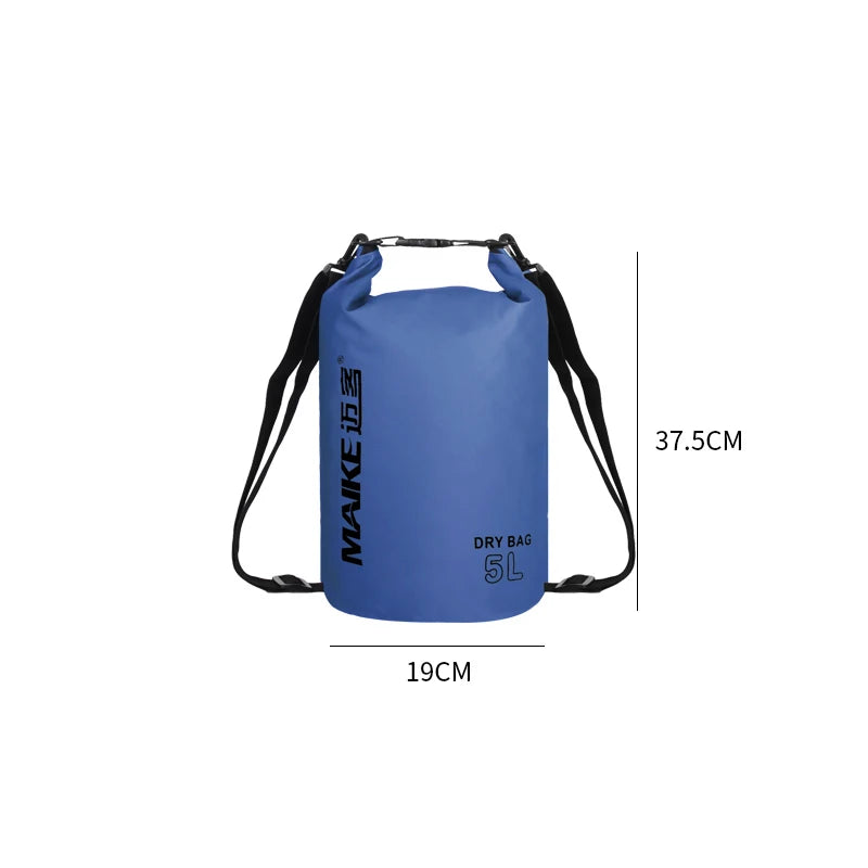 Bolsa estanca Maike Dry Bag – 5L / 10L / 15L – Kayak, Moto acuática, Senderismo