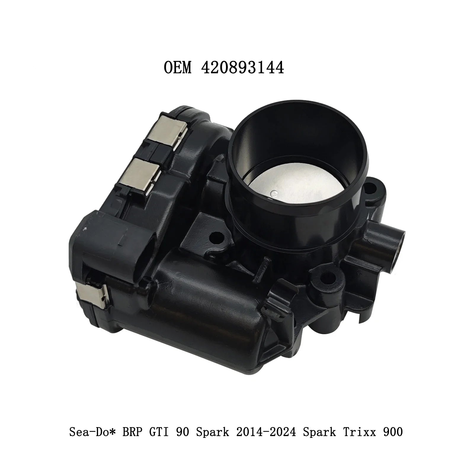 Corps de papillon OEM SEADOO BRP GTI 90 Spark Trixx 900 2014-2024 réf. 420893141