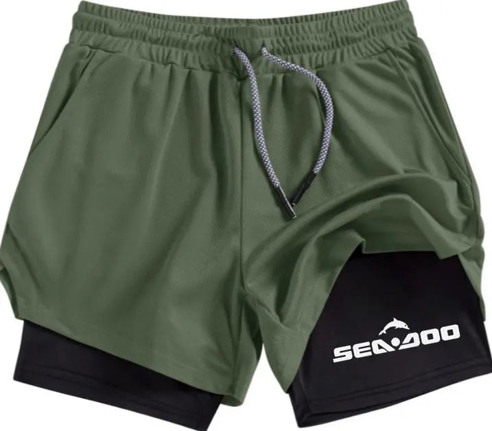Short SEADOO Hombre – Secado Rápido, Deportes Acuáticos
