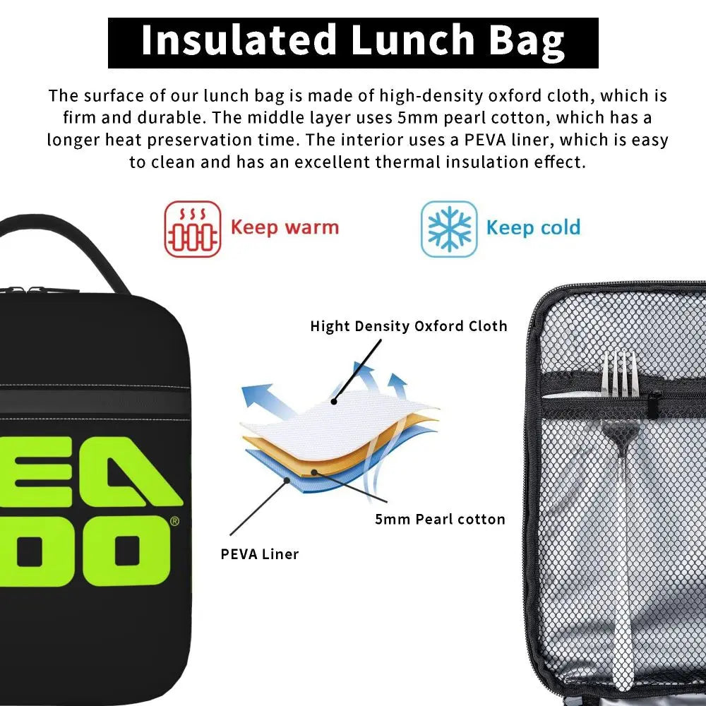 Lunch Bag Isotherme Sea-Doo BRP Marine – Sac Repas | 2 Coloris