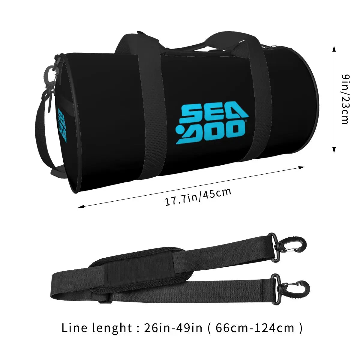 Sac Duffle Imperméable Sea-Doo BRP Marine – Grand Sac Sport & Voyage | Gym, Plage, Nautisme