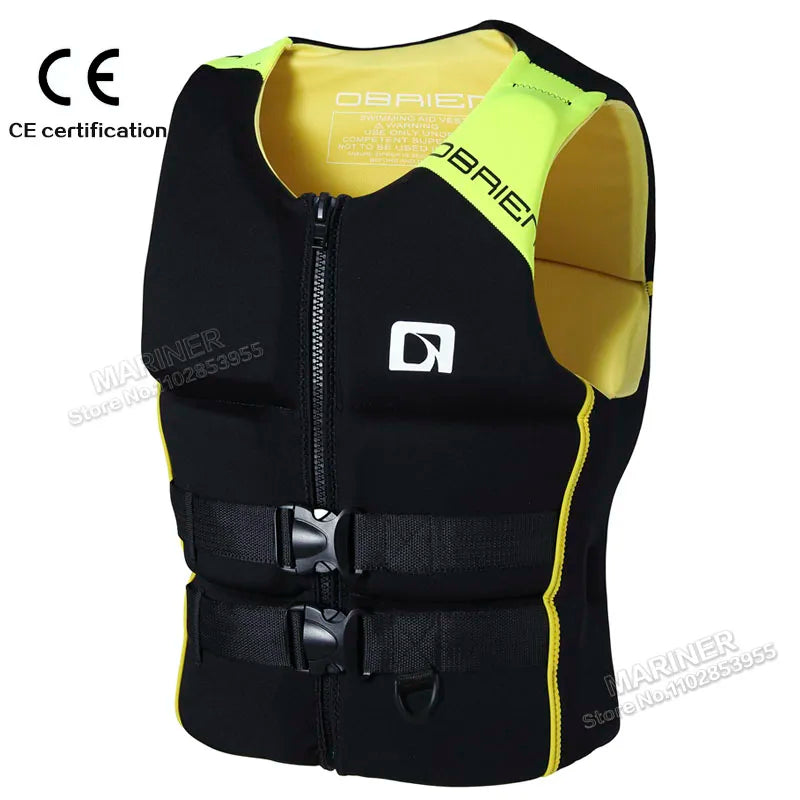 Giubbotto di Galleggiamento in Neoprene – Comp Vest / Impact Vest – Jet Ski, Surf, Kayak, Wakeboard