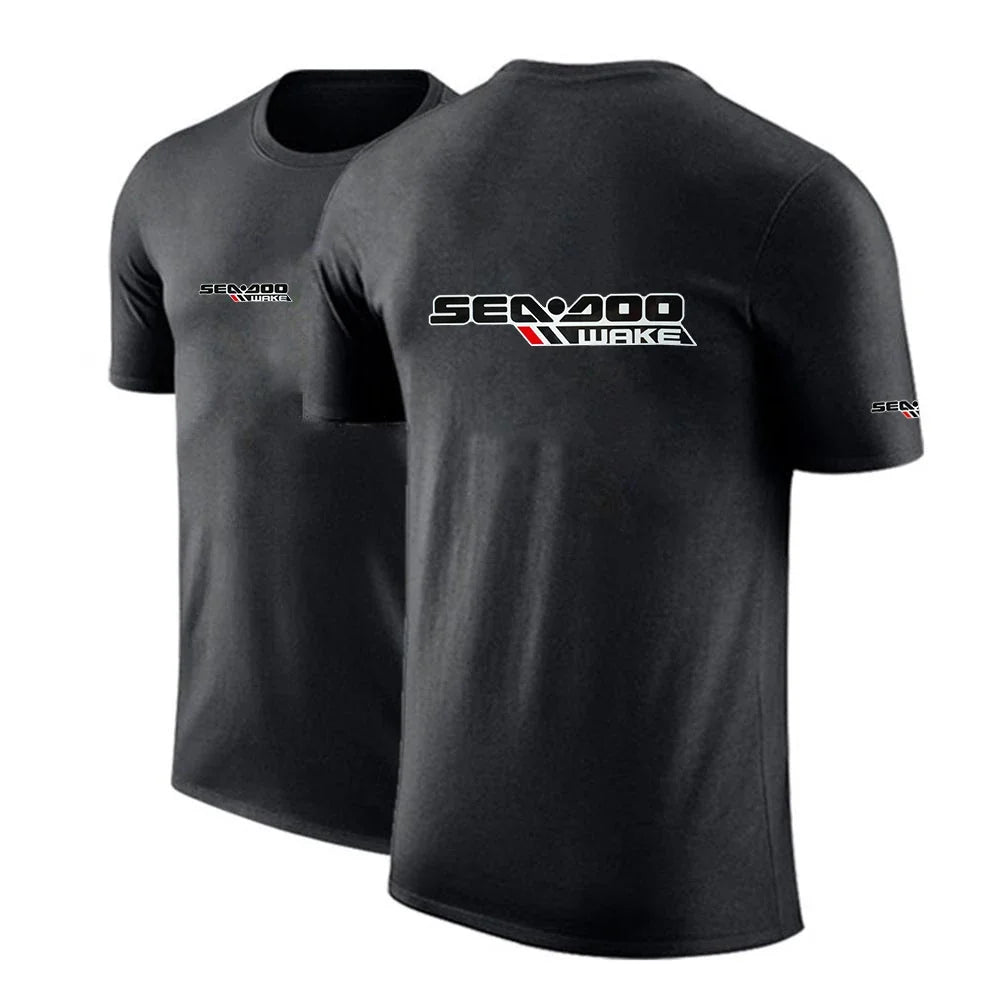 Camiseta Sea-Doo – Estampado 3D Deportivo Manga Corta Verano