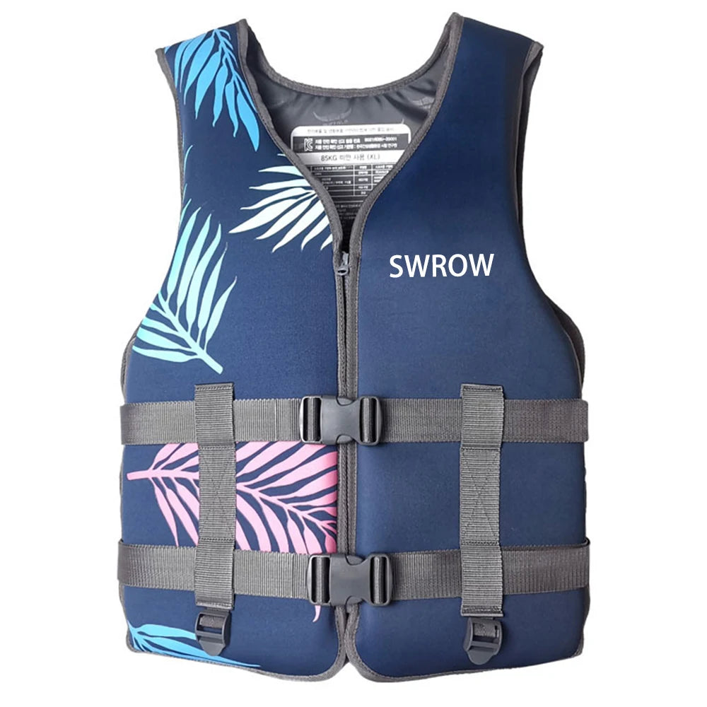 Giubbotto di Galleggiamento SWROW in Neoprene – Bambino & Adulto – Kayak, Surf, Rafting | XS a XL