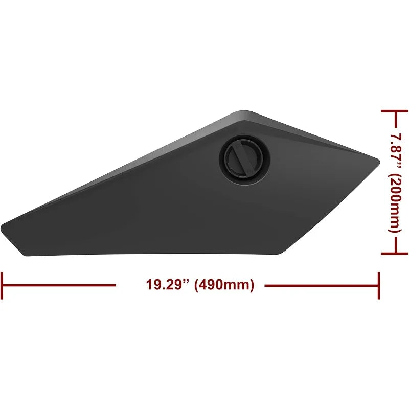 For Sea-Doo 2015-2020 Spark 900 Front Access Cover 291004155 Plastic Black Side Fairing Lock Cover