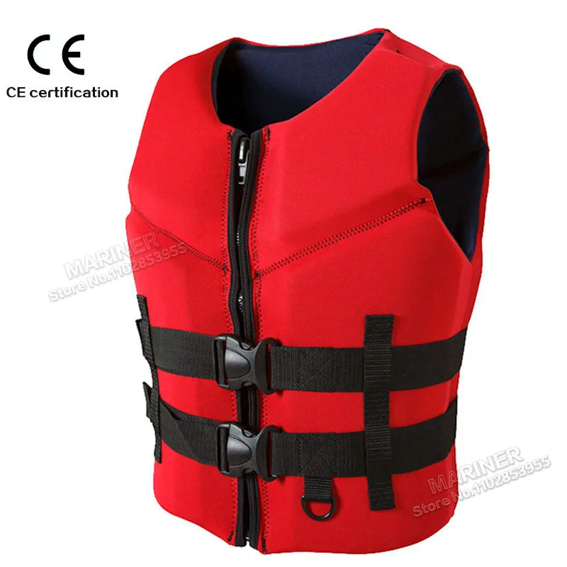 Giubbotto di Galleggiamento in Neoprene – Comp Vest / Impact Vest – Jet Ski, Surf, Kayak, Wakeboard