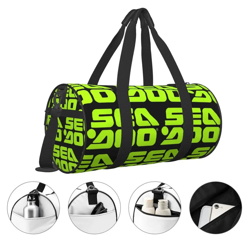 Sac Duffle Fitness Sea-Doo BRP Marine – Gym Bag Imperméable Grand Volume | Sport & Voyage