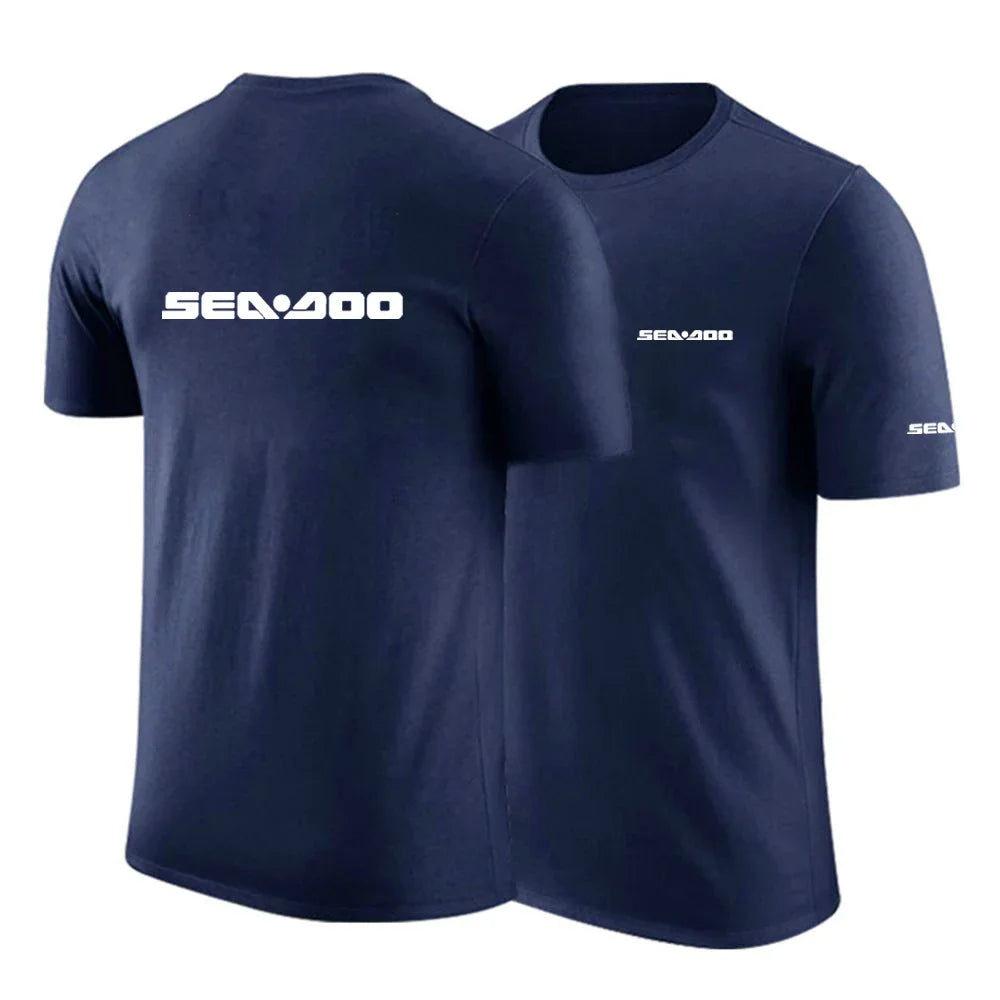 Camiseta Sea-Doo – Estampado 3D Deportivo Manga Corta Verano