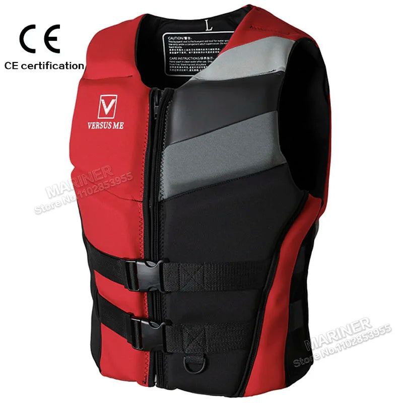 Giubbotto di Galleggiamento in Neoprene – Comp Vest / Impact Vest – Jet Ski, Surf, Kayak, Wakeboard