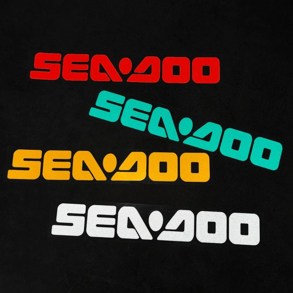 Vinilos Sea-Doo – Calcomanías Reflectantes para Moto Acuática | Set o Unidad
