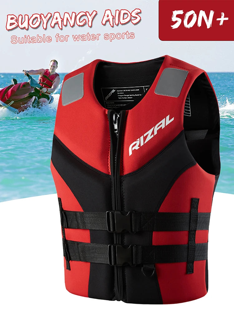Giubbotto di Galleggiamento RIZAL Slim Fit – Kayak, Surf, Jet Ski, Paddle | S a XXL