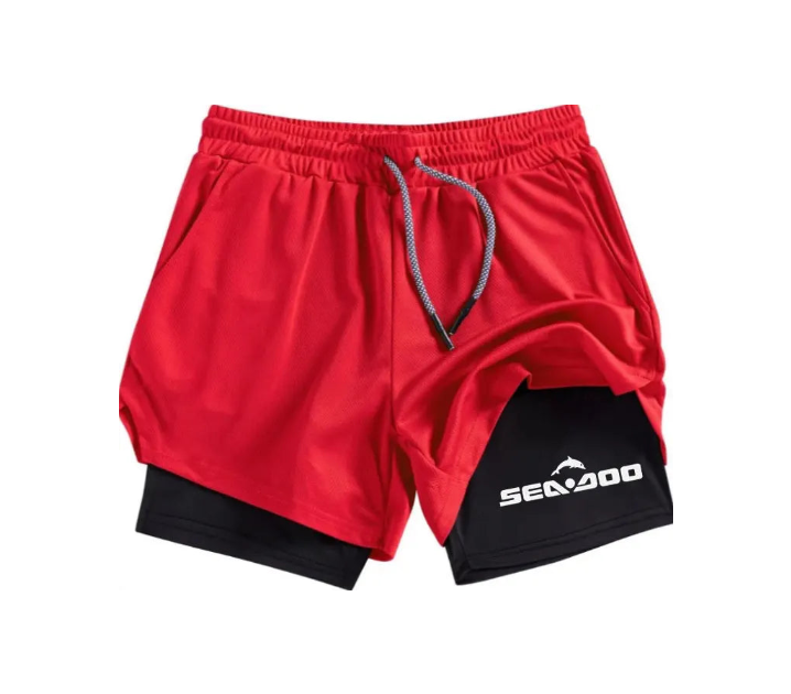 Short SEADOO  Homme – Séchage Rapide,  Sports Aquatiques