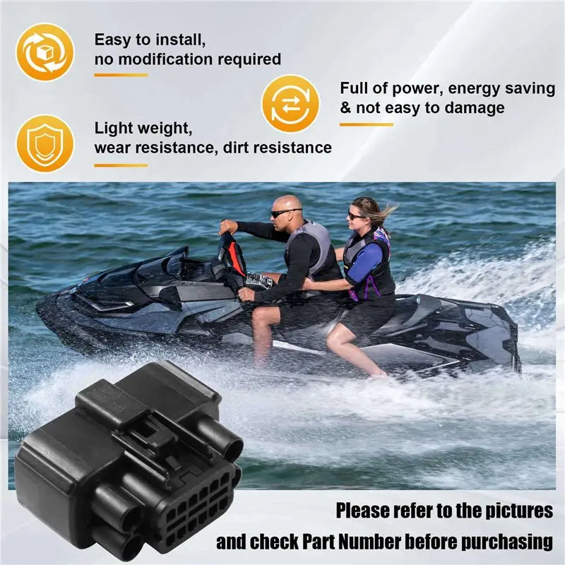 Lot de 4 Boîtiers de Connecteur iBR Sea-Doo / iNR WILLIAMS – 278002880