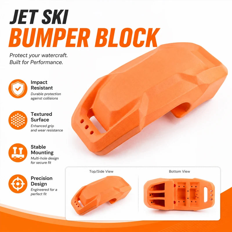 Bloque Antichoque para Parachoques de Moto Acuática – Anticolisión Marino – Sea-Doo GTI / GTX / Spark / Yamaha WaveRunner