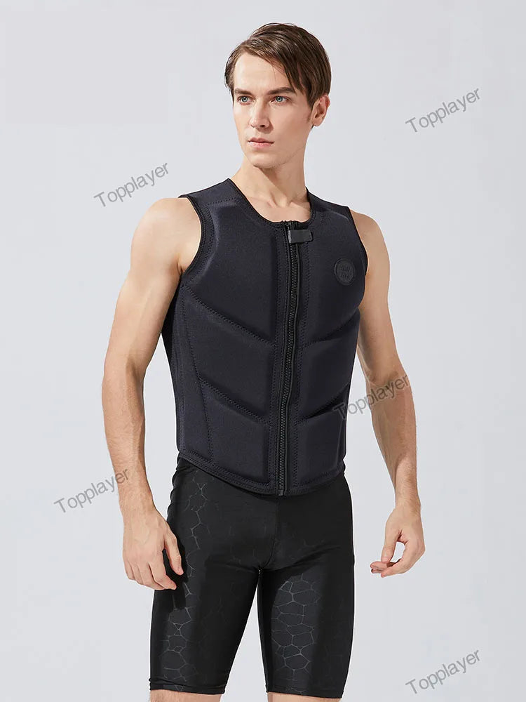 Gilet de Flottabilité Néoprène CE – Comp Vest Wakesurf – Jet Ski, Wakeboard, Kayak, Surf